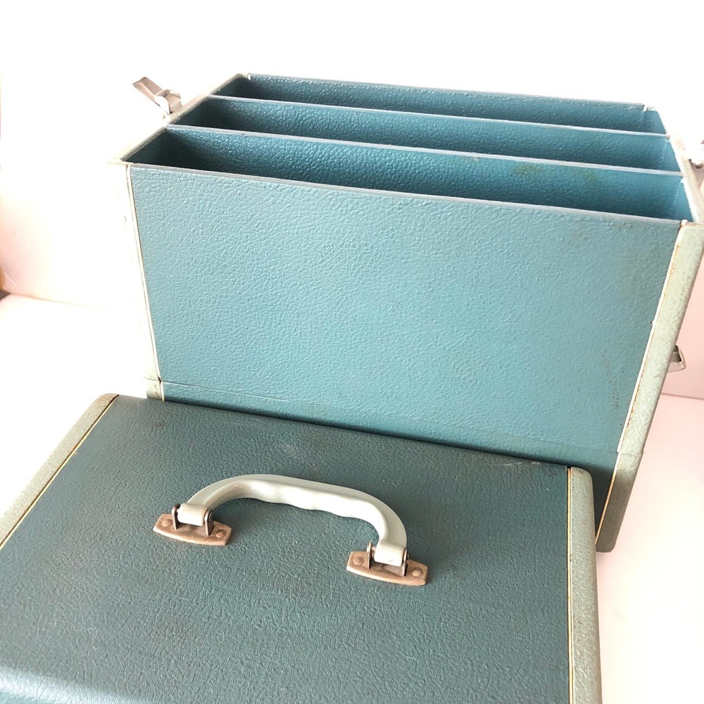 Mid Century Modern Make Up Case Hair Case Camera Case